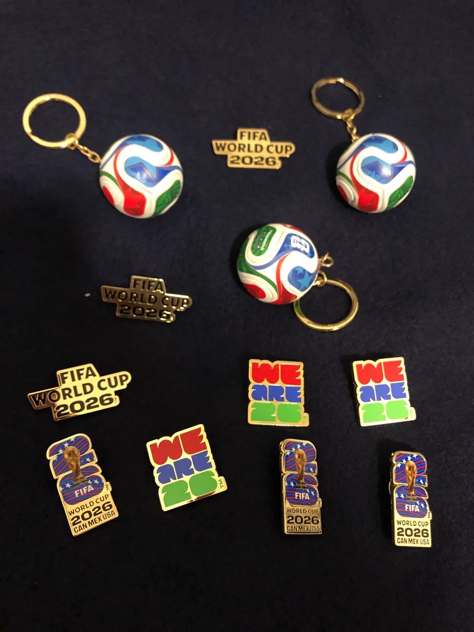 Broches Originais Fifa World Cup