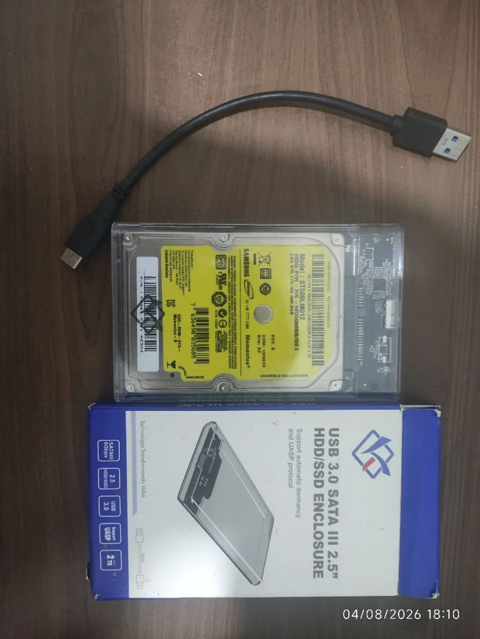 HD 500gb Samsung - Foto 2