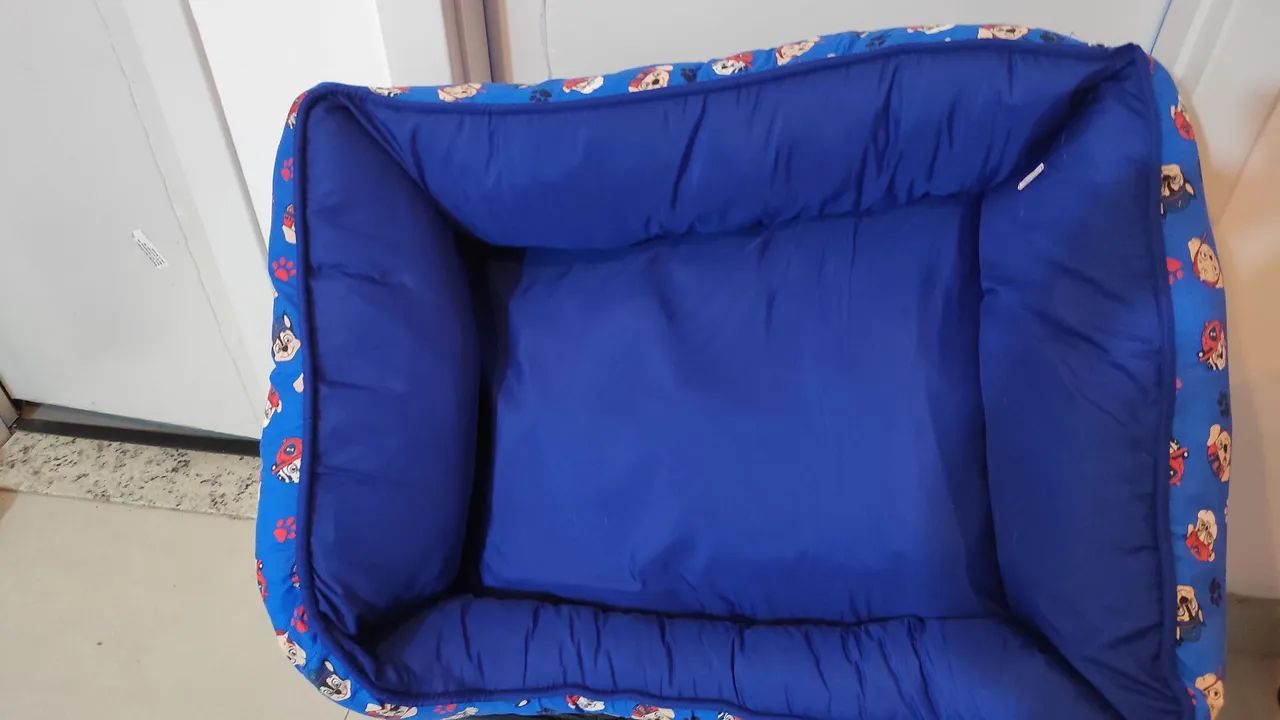 Caminha de cães e gatos no tamanho GG NA COR AZUL CANETA. - Foto 3