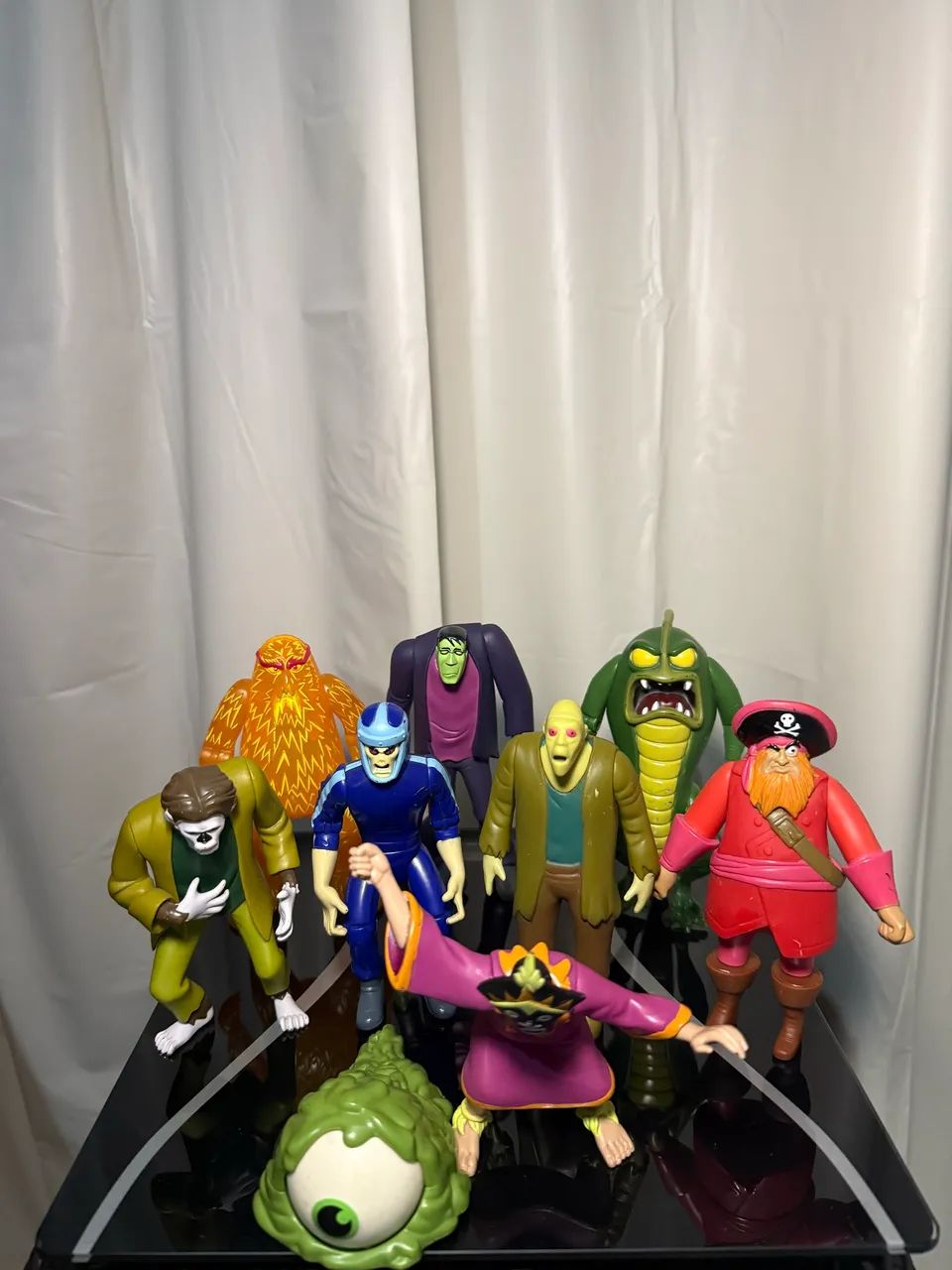 Bonecos do Scooby-Doo-Vilões 