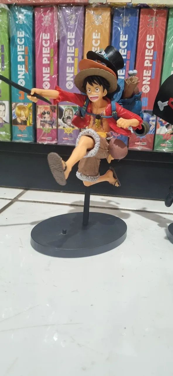 Action Figure Luffy e Sabo One Piece - Foto 2