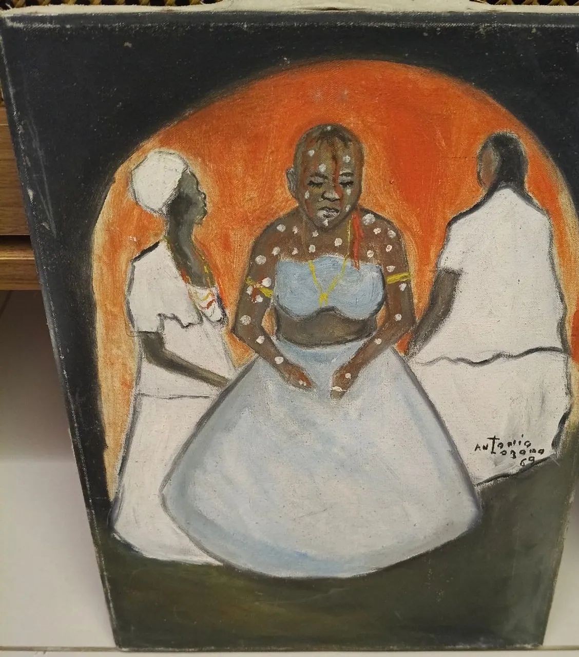 Quadros óleo Pintor Baiano Antônio Lázaro  - Foto 3