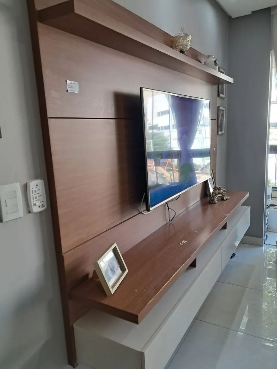 Painel de televisão super conservado - Foto 3