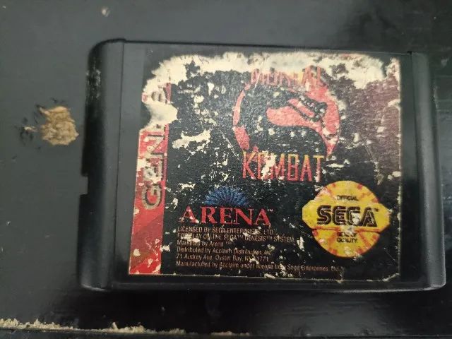 Mortal Kombat Para MegaDrive Chipada