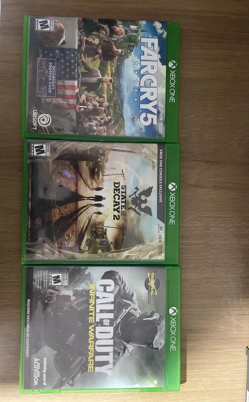 Xbox one S 500gb C/ 2 Controles e 3 Jogos - Foto 4