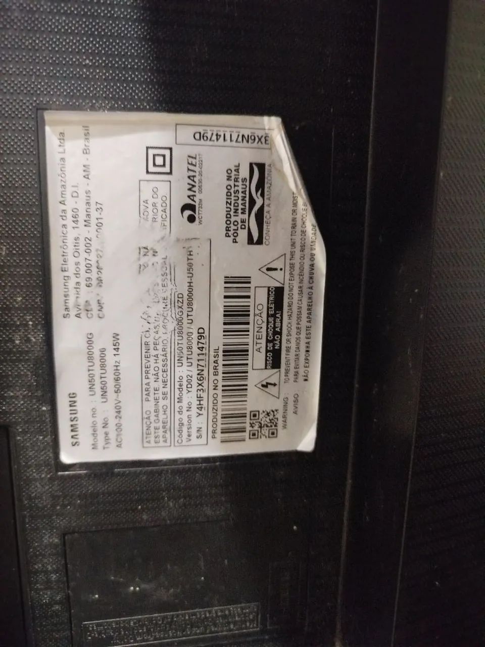 Vendo tv 50 polegadas tela quebrada , mais está funcionando normalmente... - Foto 3