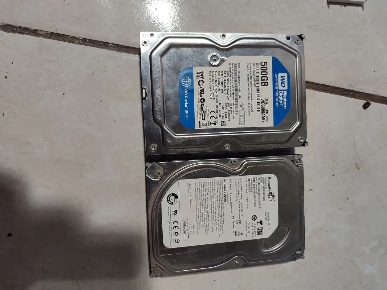 HD interno para desktop 500gb Sata e Seagate  (levando os 2 tem desconto)