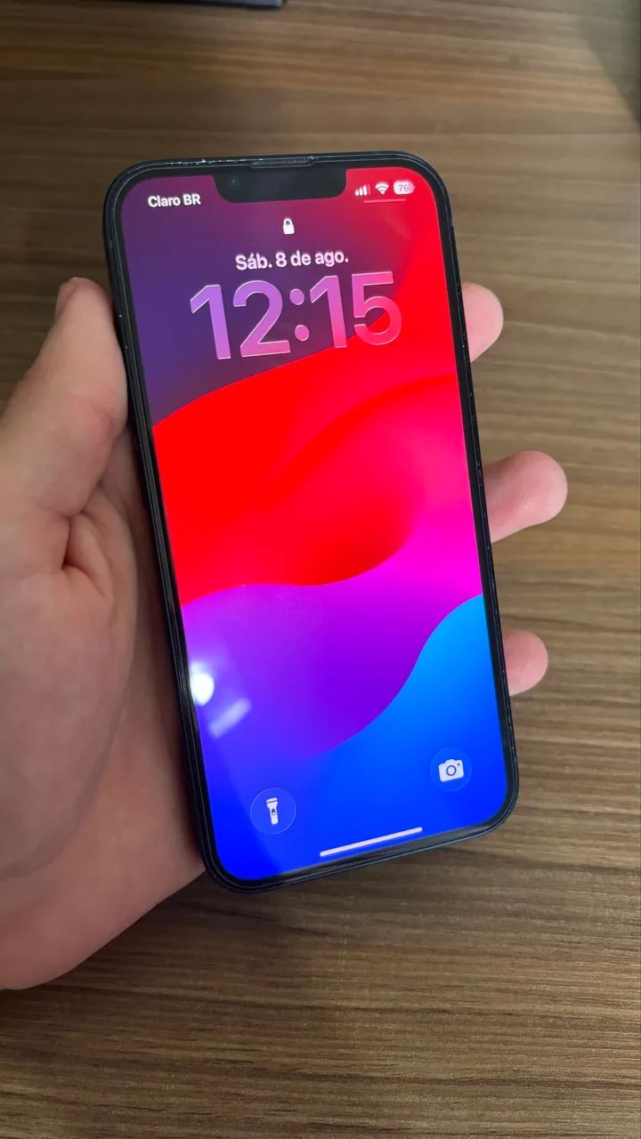 Iphone 13 128gb Azul meia noite - Foto 4