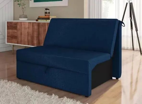 Sofá cama Malu Suede / 3 cores disponíveis  / pague na entrega  - Foto 4