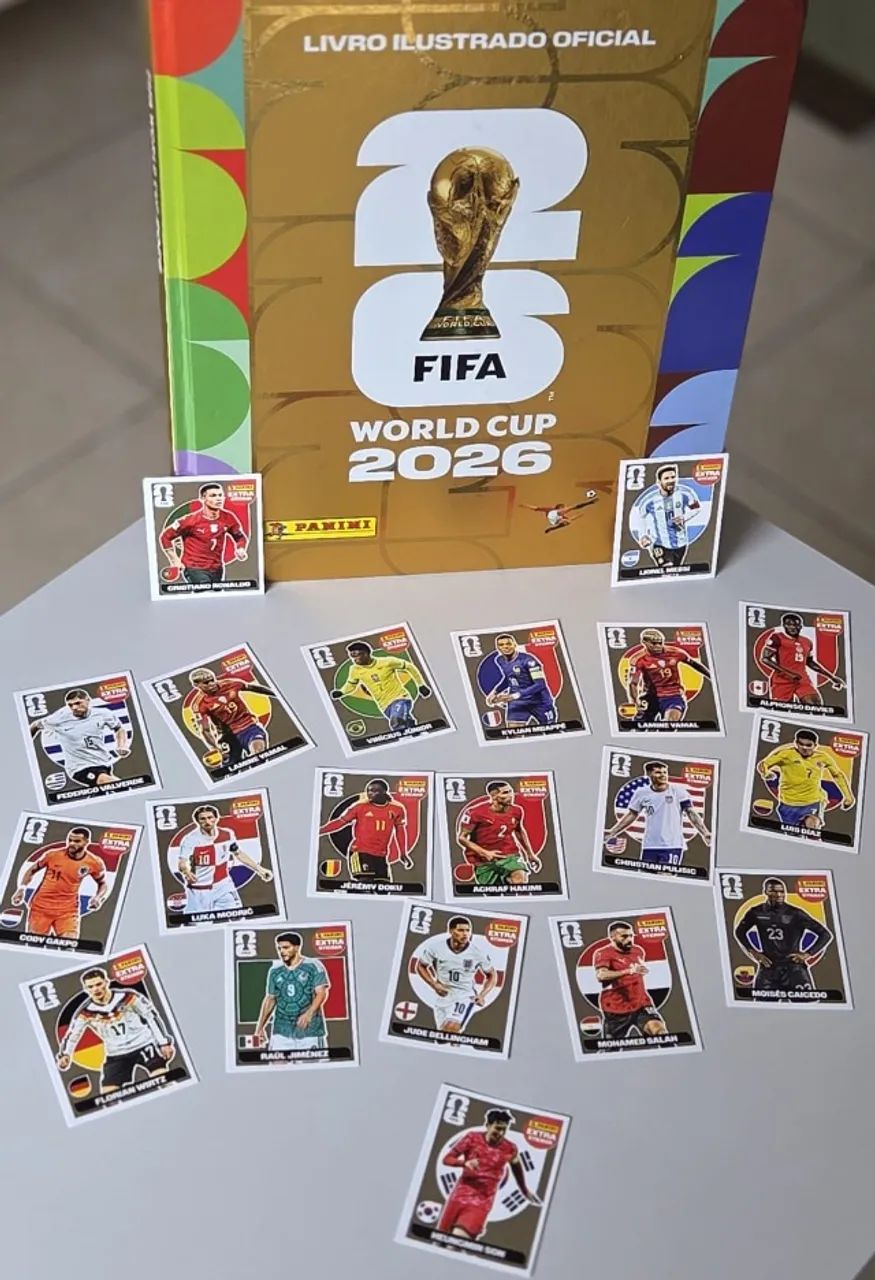 KIT 80 FIGURINHAS LEGENDS 2026 - Foto 5