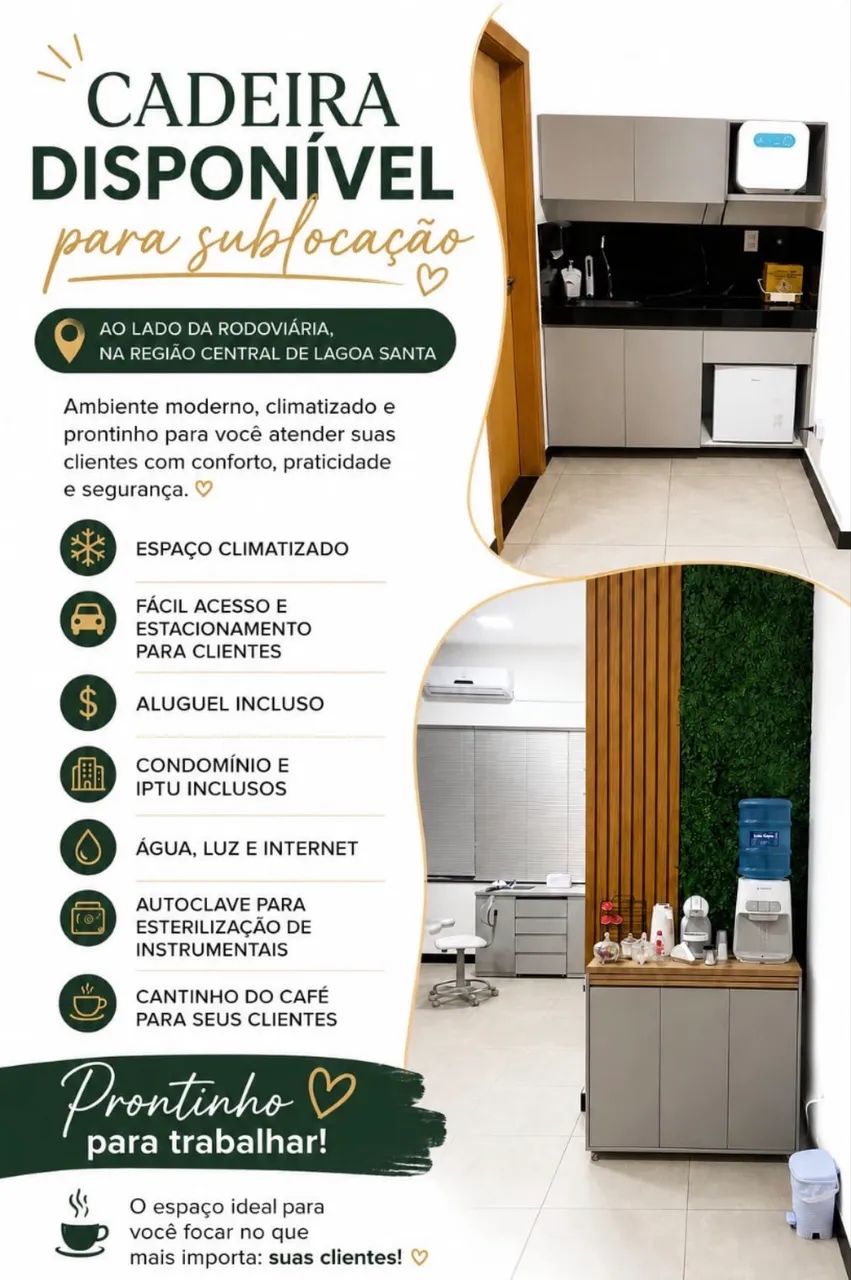 Sala para sublocação Lagoa Santa  - Foto 2