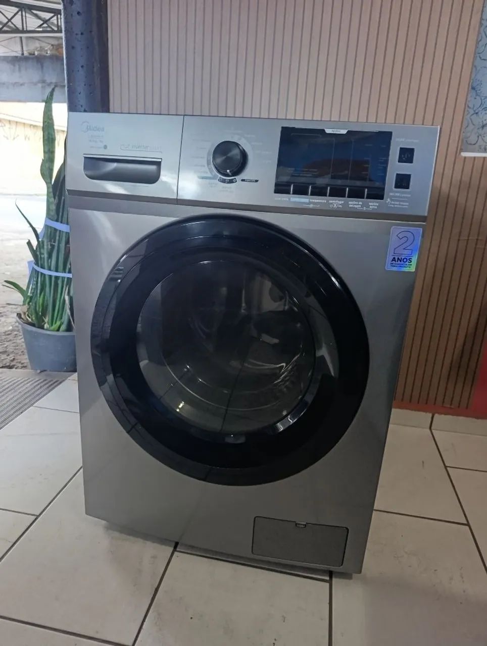Lava e seca Midea 10,2kg Revisada e Higienizada com garantia 