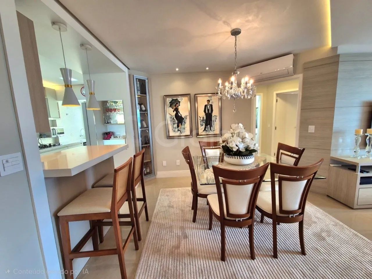 Apartamento de 82m² com 2 quartos em Coqueiros - Florianopolis - Foto 5