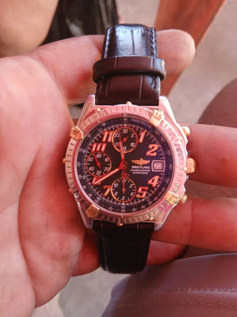 Relógio breitling original top - Foto 4