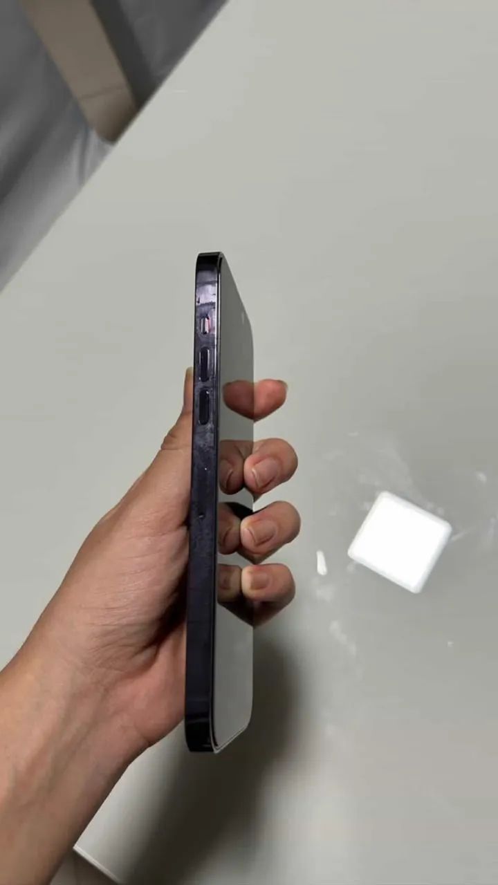 Vendo 14 pro max roxo, perfeito celular, super conservado  - Foto 3