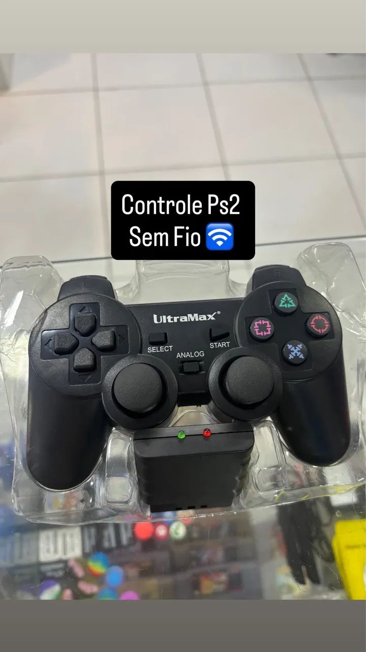 Controle Sem fio ps2