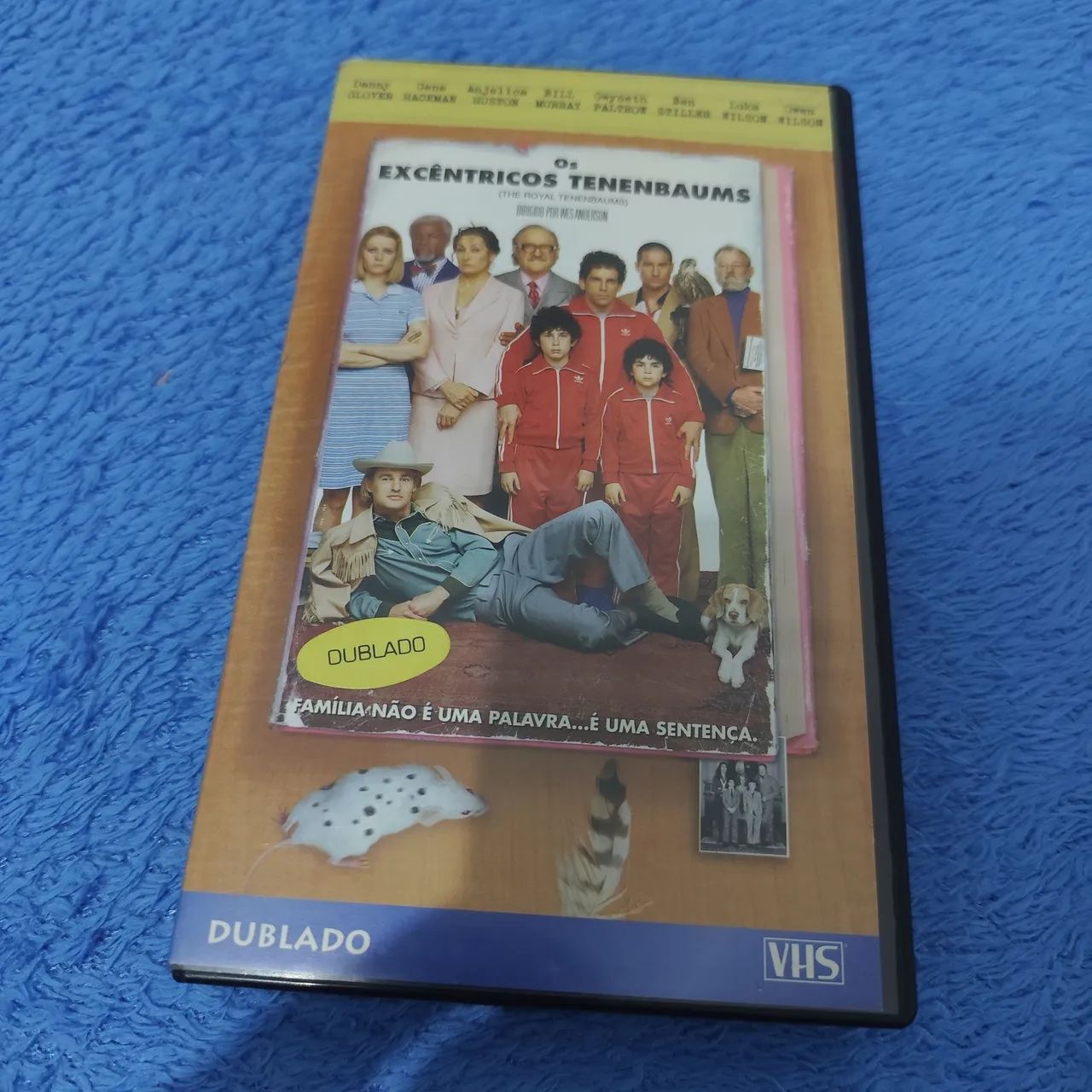 VHS Os Excêntricos Tenenbaums - Dublado - Wes Anderson