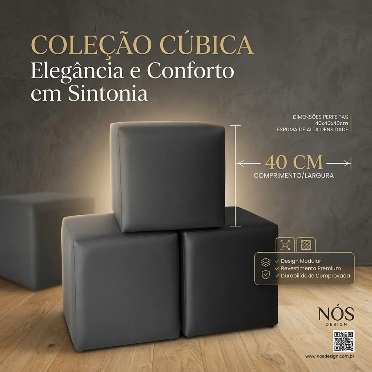 Puff: extra durável premium - Foto 2