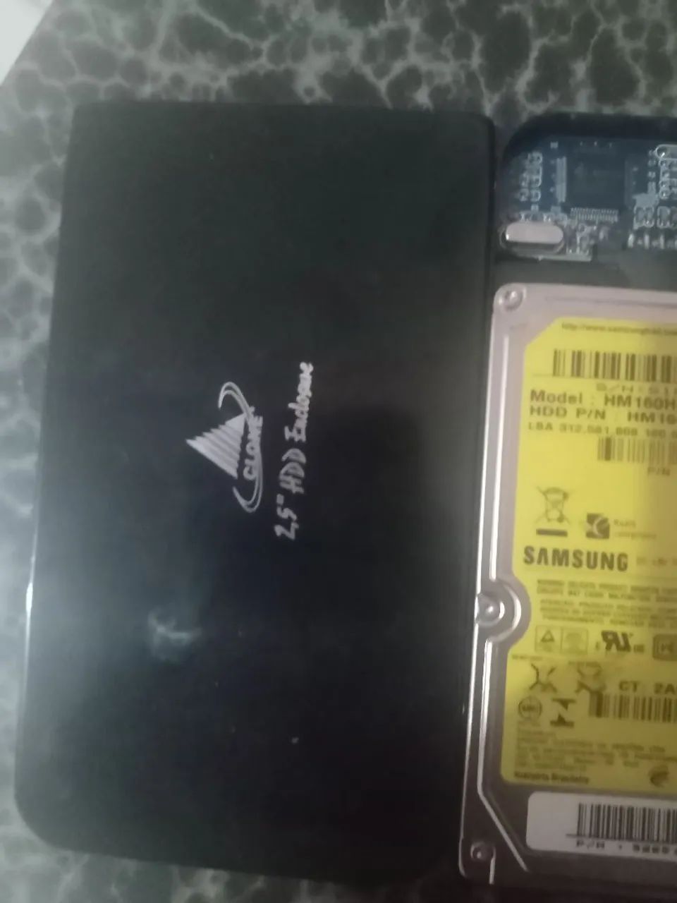 HD externo 160 GB com case - Foto 2