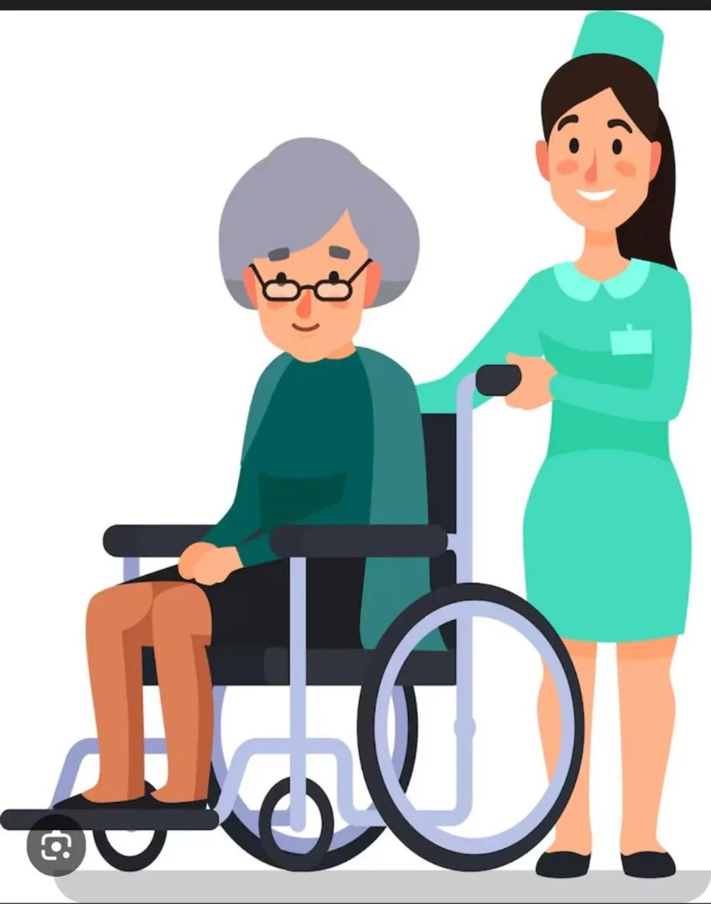 Acompanhante hospitalar cuidadora