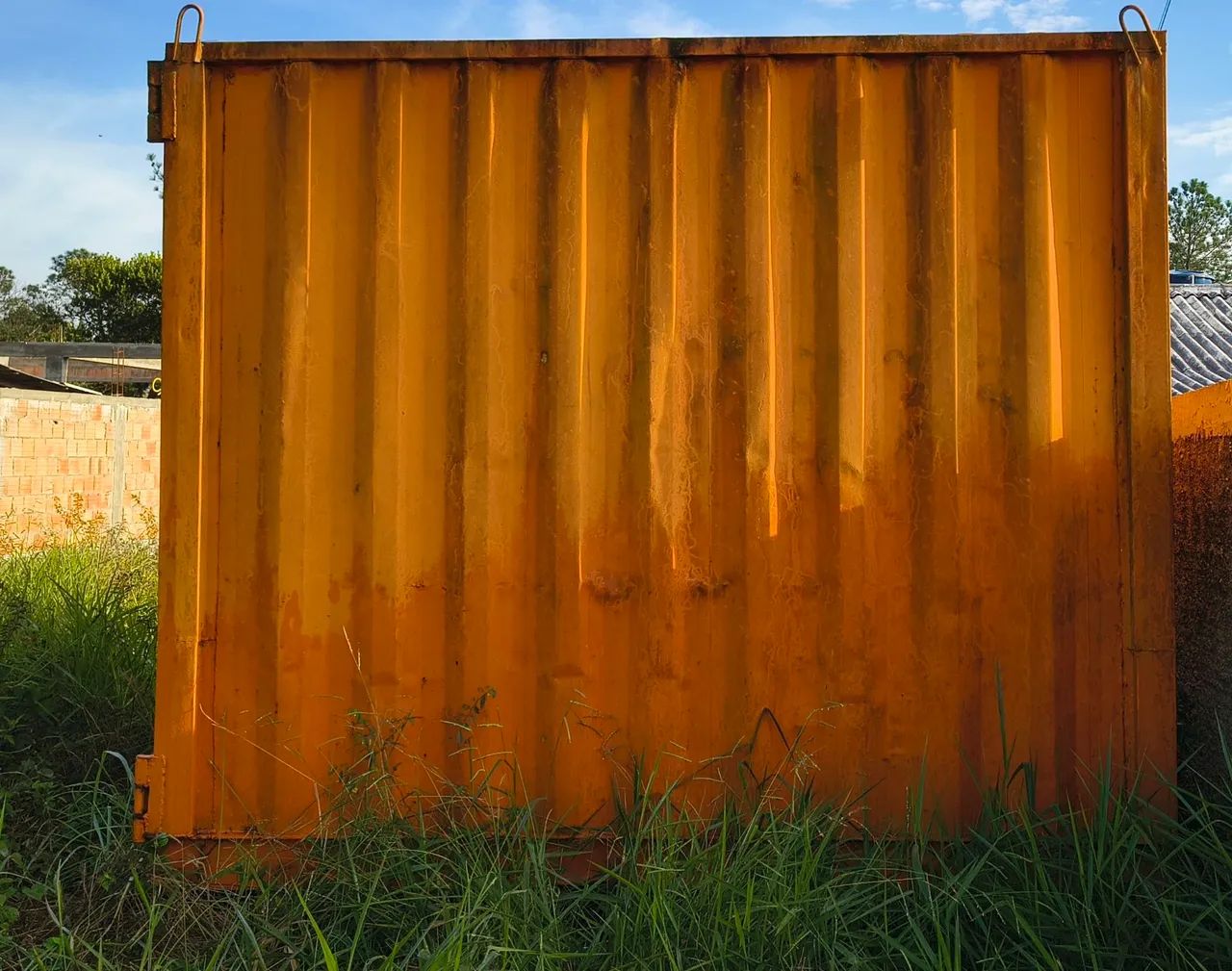 Container marítimo 10 pés com lavabo