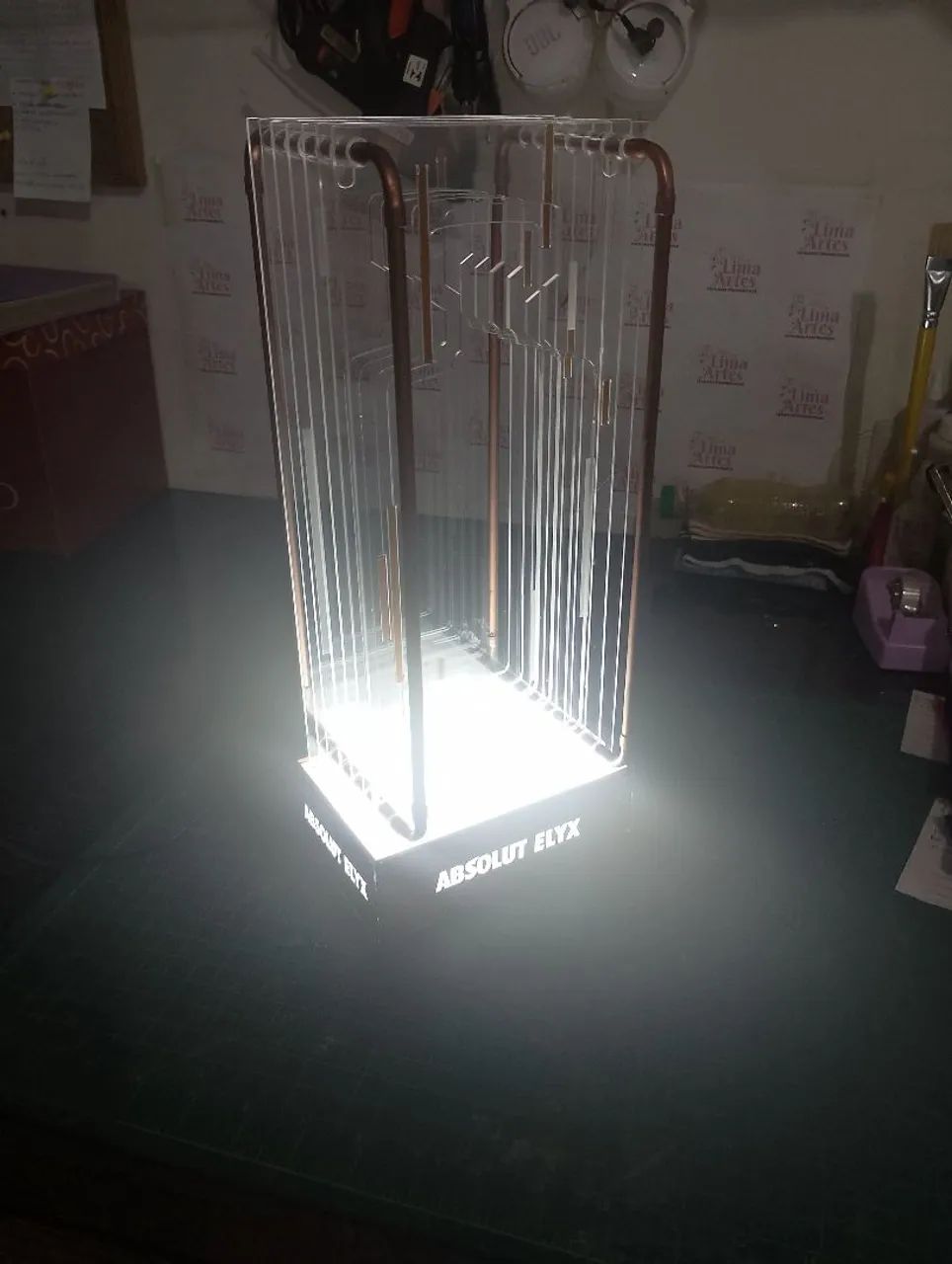 Expositor Display oficina ABSOLUT ELYX item de colecionador  - Foto 4