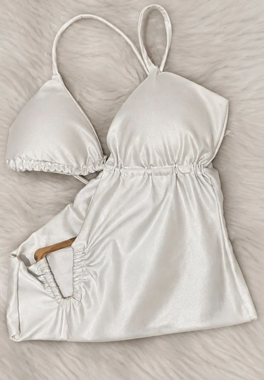 Vestido Branco para o Ano Novo - Foto 3