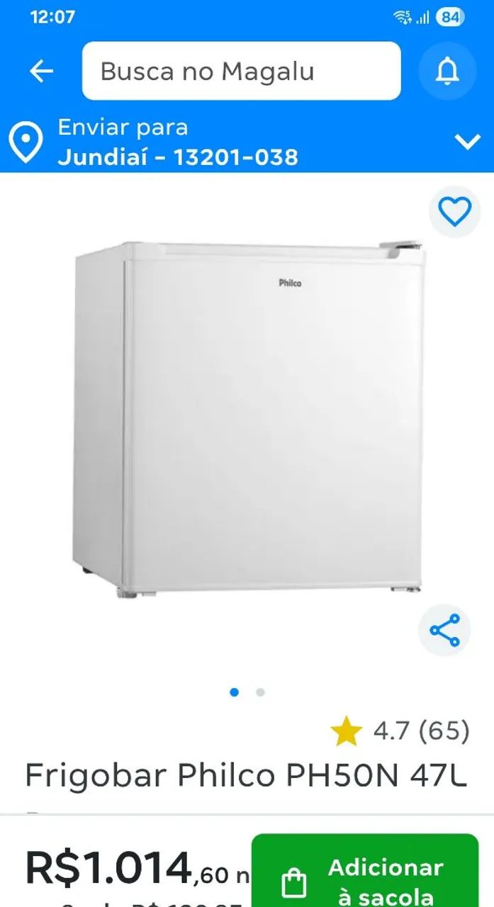 FRIGOBAR PHILCO PH 50 N - Foto 4