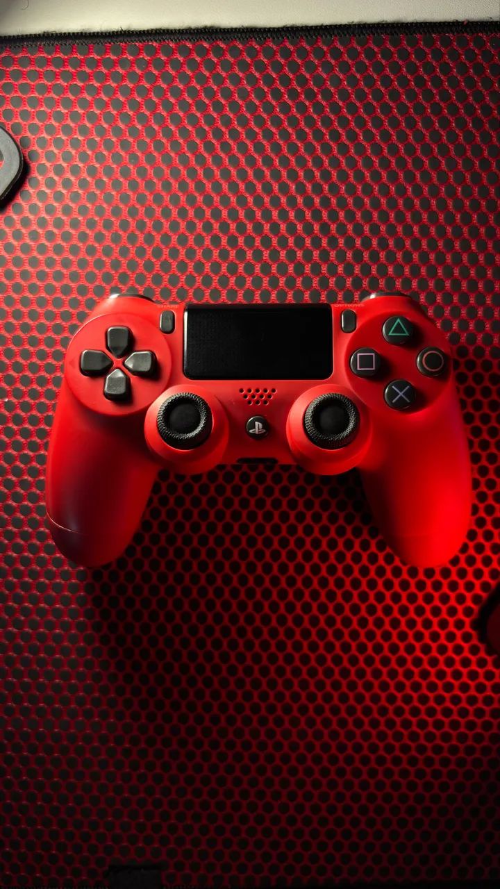 Controle PS4 Vermelho 