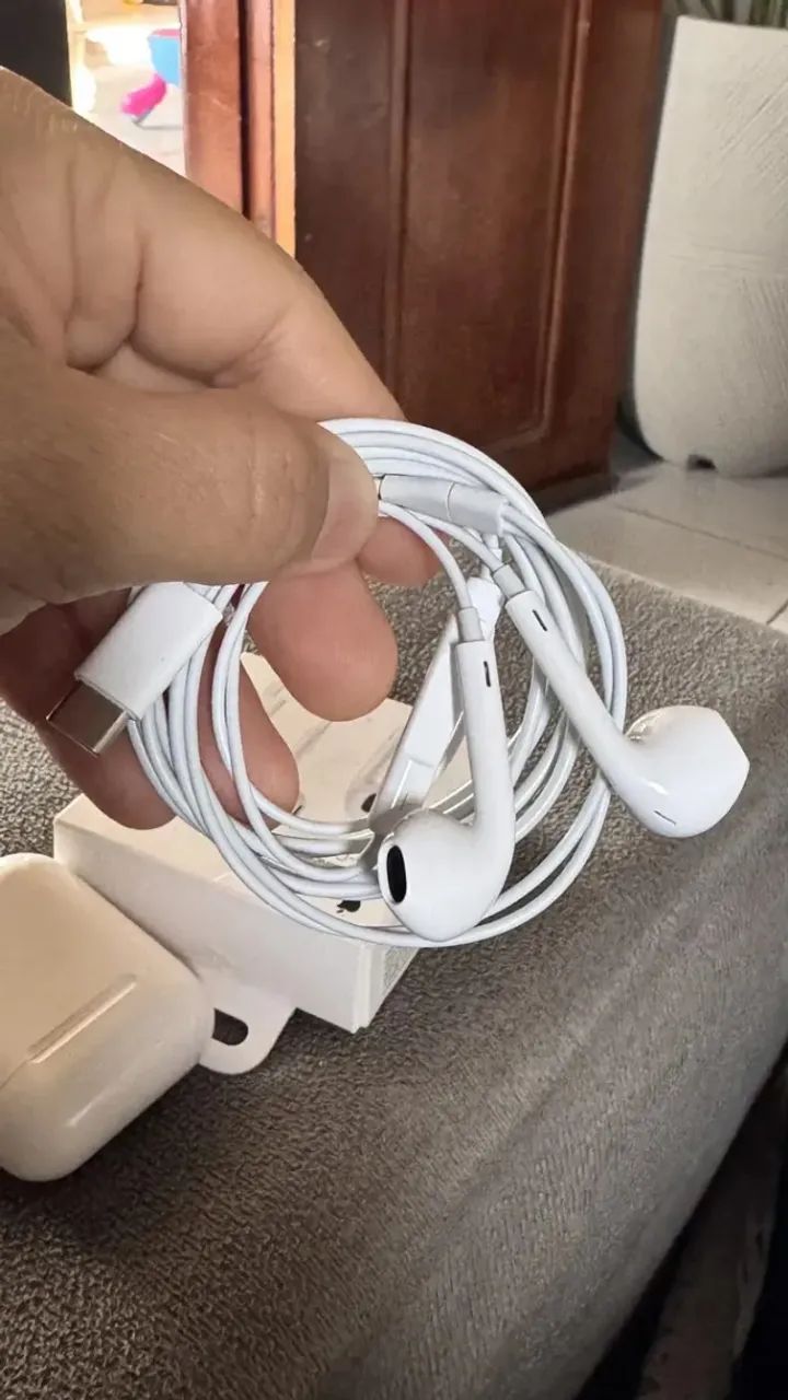 Fone de Ouvido Para iPhone Tipo-C Novo - Com Garantia - Foto 5