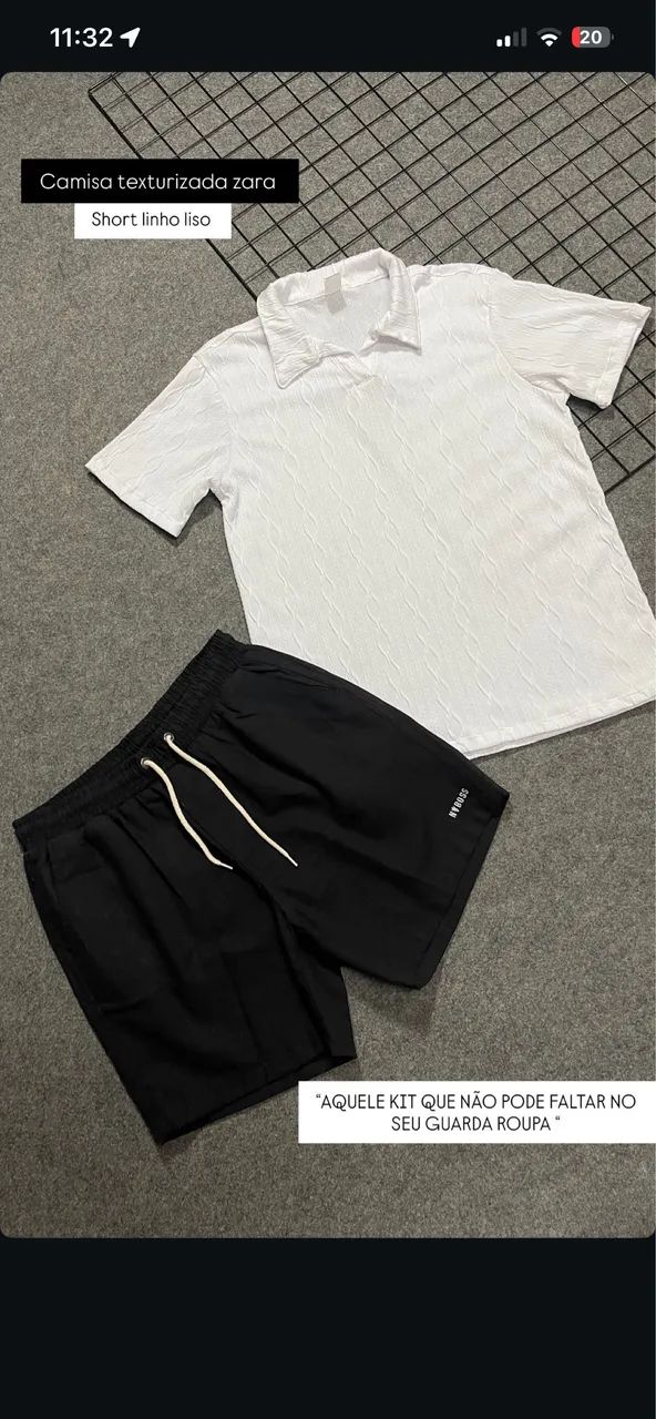 Conjunto Disponível Zara 