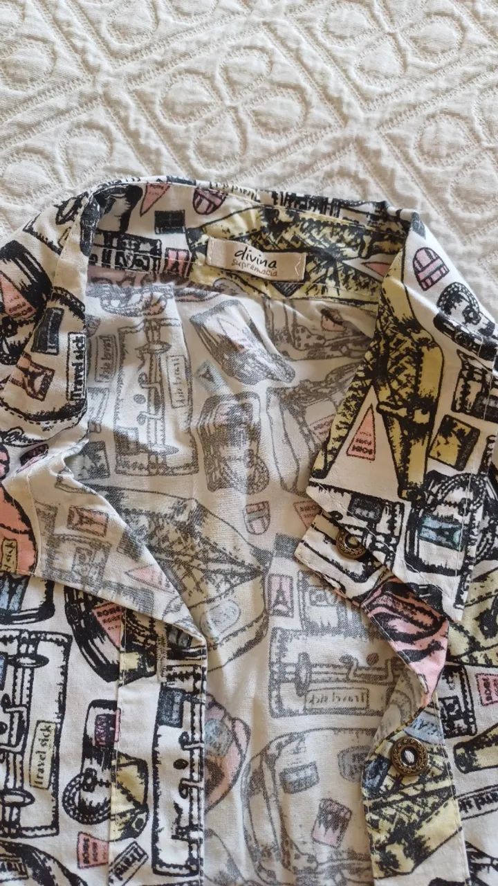 CAMISA FEMININA DIVINA SUPREMACIA - Foto 2