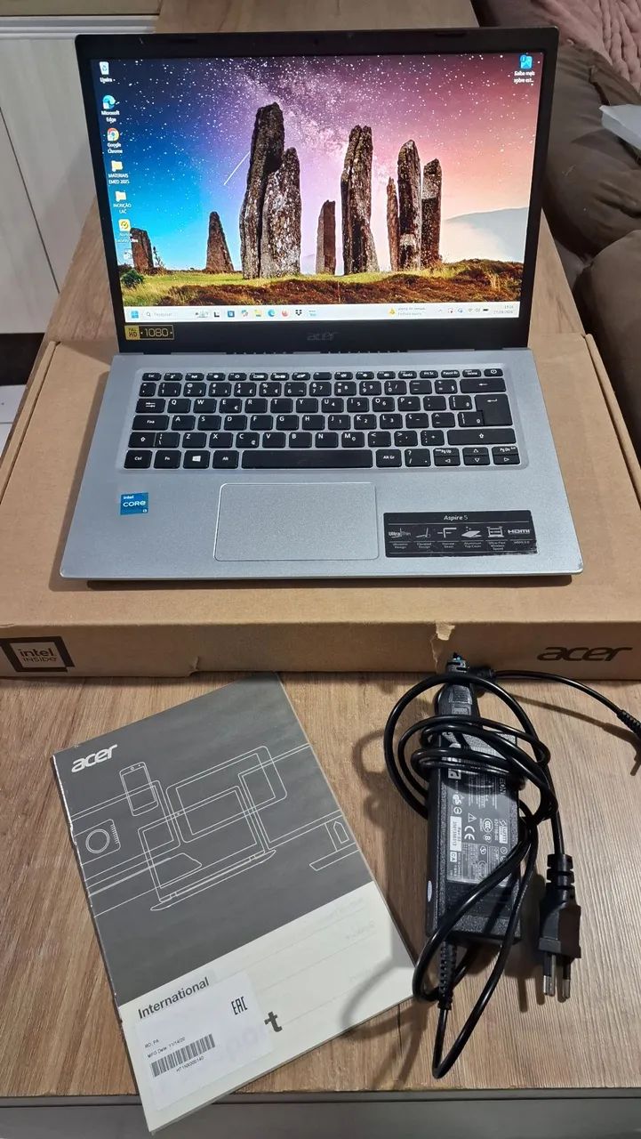 Notebook acer 512Gb