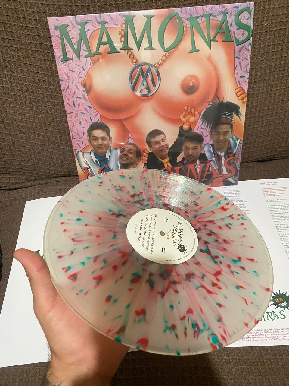 Lp disco vinil Mamonas Assassinas NOVO - Foto 2