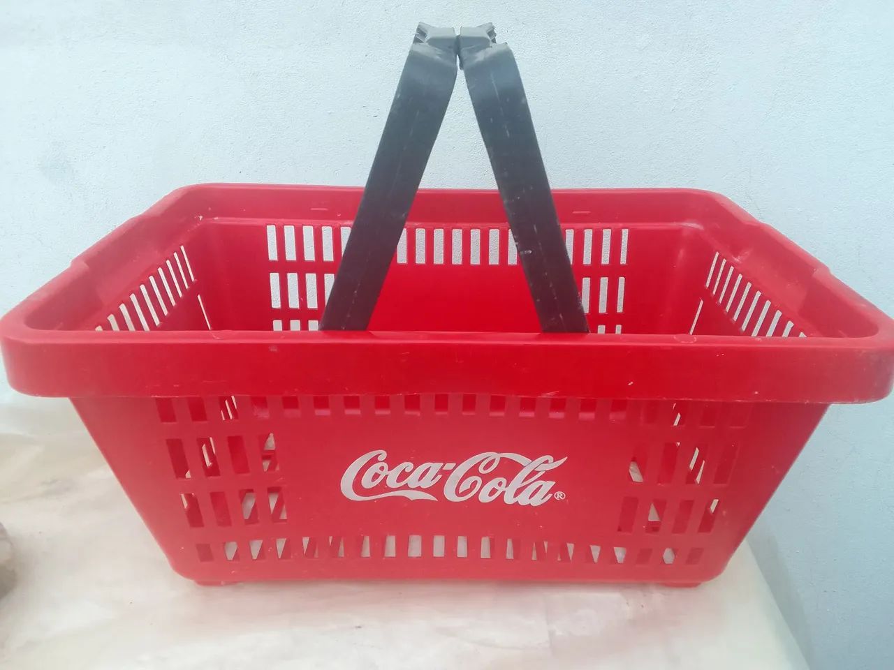 Cesta de Compra Coca-Cola anos 90/200 ótimo estado 