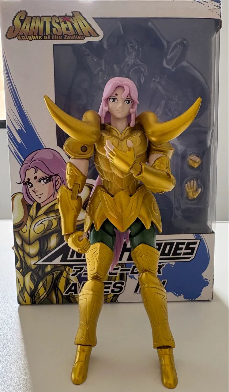 Action Figure Saint Seya - Mu de Aries - Hobbies e coleções