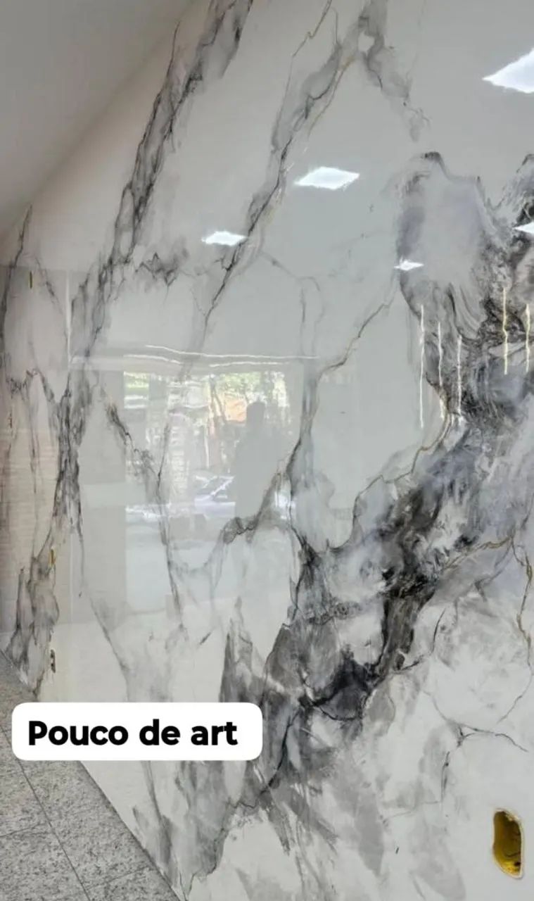Pintura e reformas efeito decorativos marmorato  - Foto 5