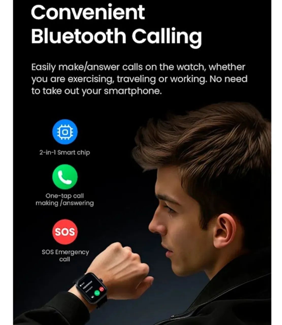  SMARTWATCH HAYLOU WATCH 4 COM GPS  - Foto 2