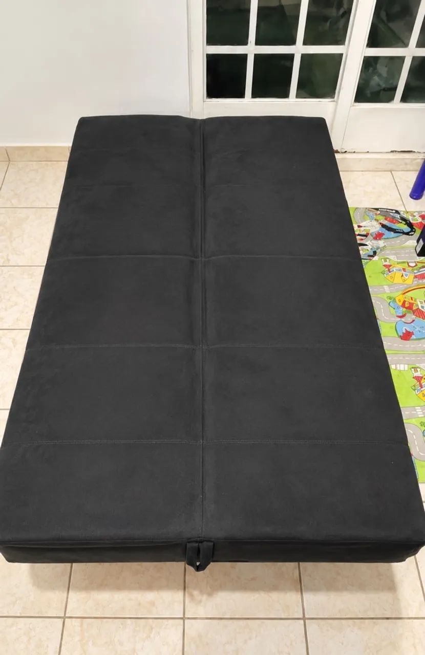 Sofá-Cama Preto | 2 em 1 - Foto 2