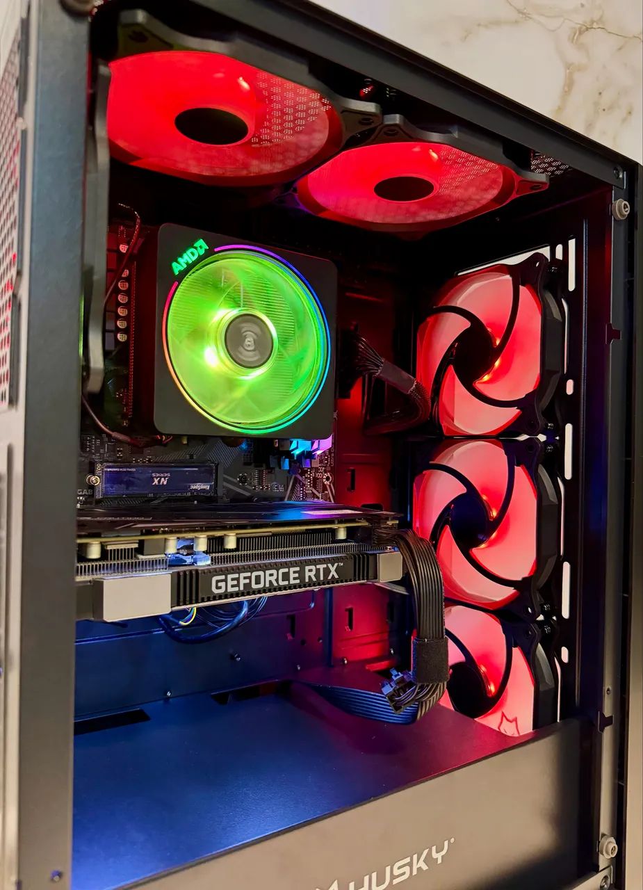 Pc Gamer RTX/Ryzen 7(Aceito trocas)  - Foto 2