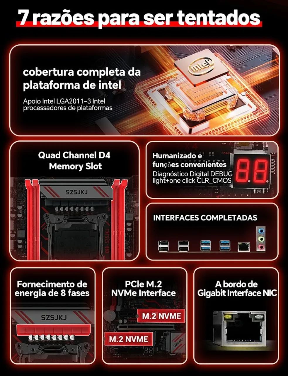 Kit Xeon placa mãe + e5 2680 v4 - Foto 2