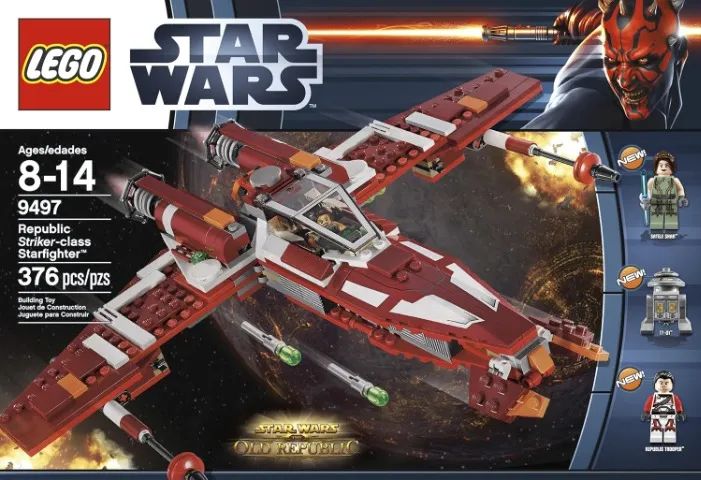 Lego Star Wars 9497 Republic Striker Class Starfighter - Foto 5