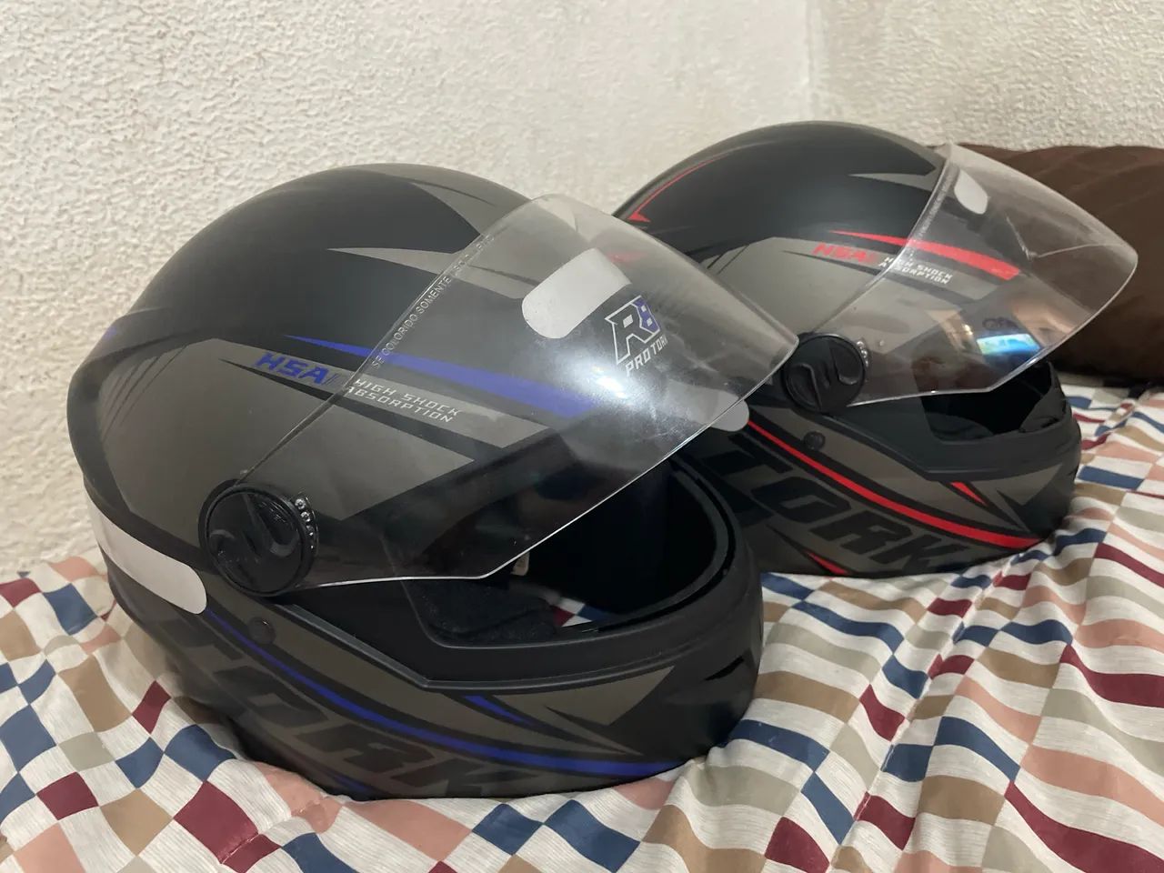 2 CAPACETES PROTORK