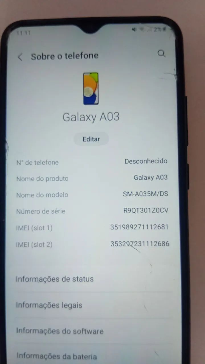 Celular sansung a03  - Foto 4