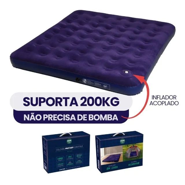 Colchão Multiuso King com Fole