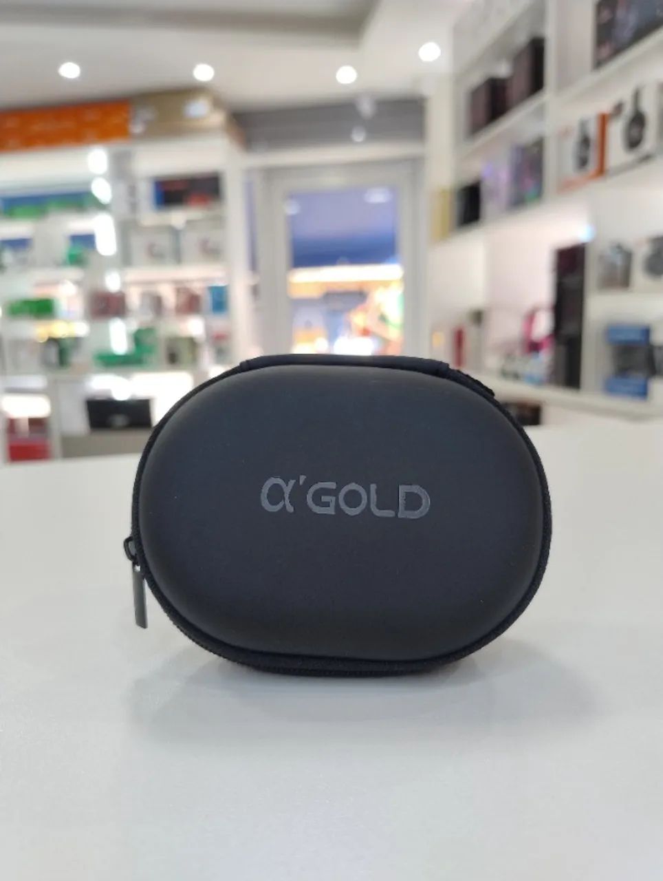 Fone Bluetooth A Gold FN-B21 Com Case E Microfone - Foto 4