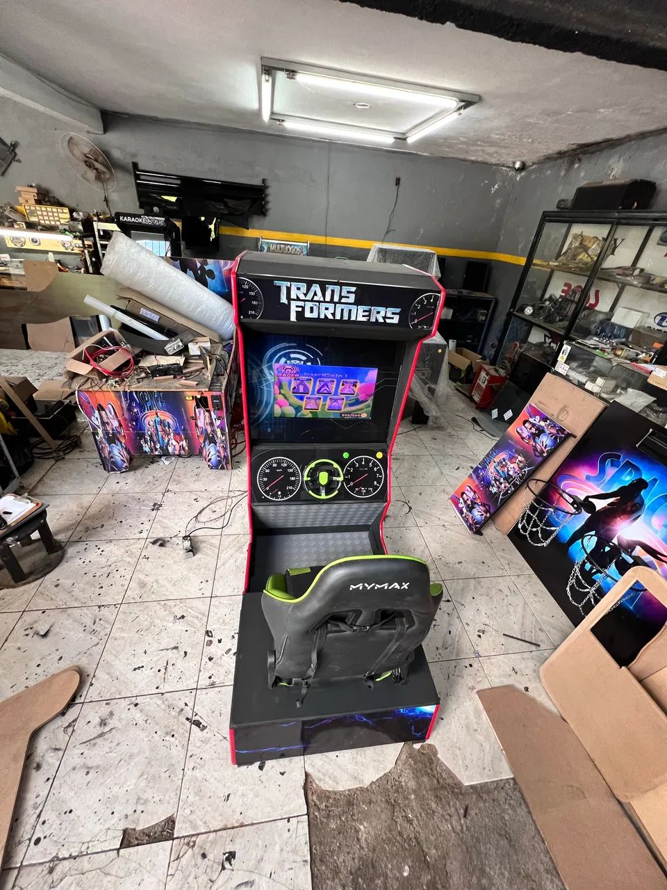 Simulador de carrinho de corrida jogo eletrônico  - Foto 2