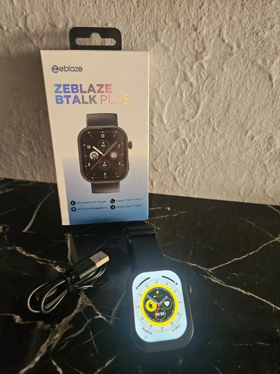 Relógio Inteligente Zeblaze Btalk Plus Estilo Premium