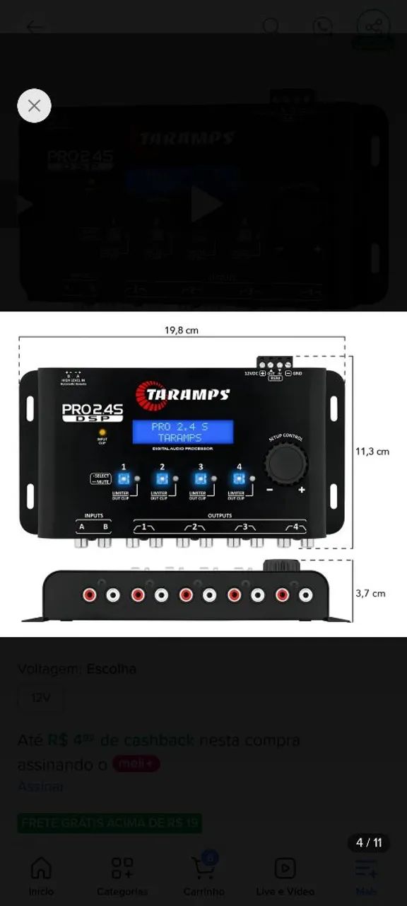 Processador de audio 