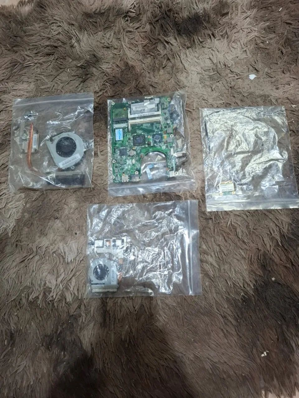 Peças diversas de notebook